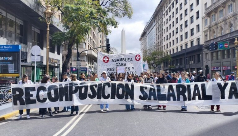 Nuevo paro de médicos residentes en CABA: exigen 30% de aumento y bono retroactivo