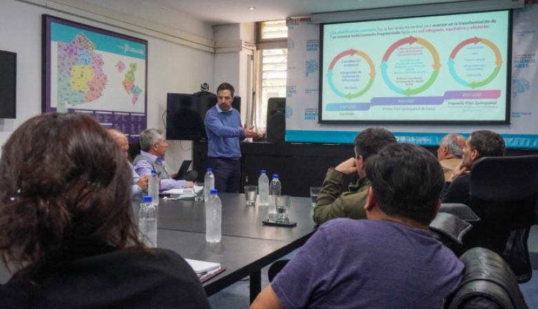 Provincia pone en marcha el Segundo Plan Quinquenal de Salud con los gremios en la mesa