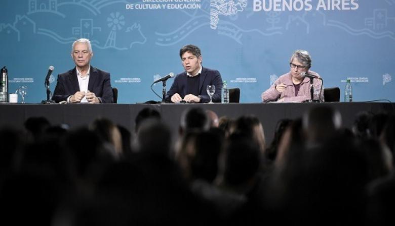 A 150 años de la Ley de Educación Común, Kicillof cruzó a Milei por el ajuste y defendió la escuela pública