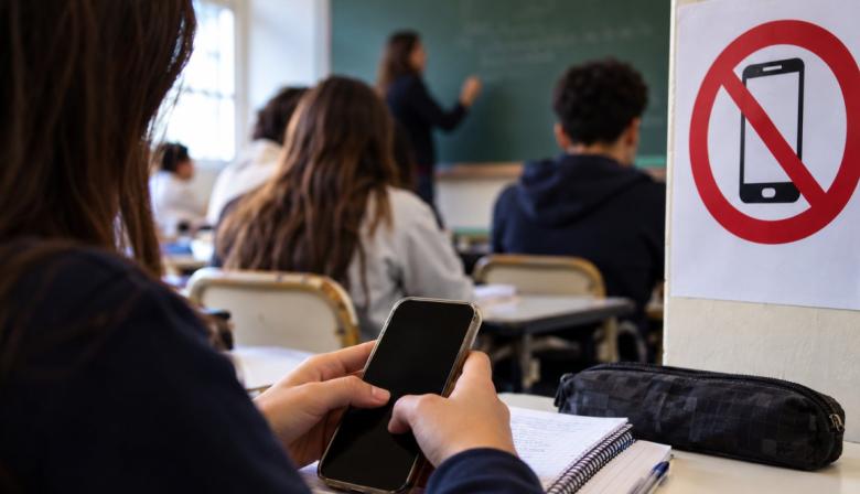 Es ley: Buenos Aires regula el uso de celulares en las escuelas primarias y secundarias