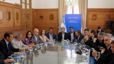 Vidal se reunió con ministros nacionales y gobernadores por Ganancias
