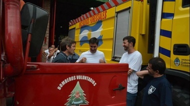 Tras los incendios de Carilo y Pinamar, la Legislatura Bonaerense entregó subsidios a los bomberos