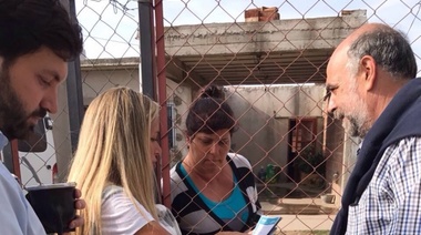 Pilar Ayllón participó de un nuevo timbreo en La Plata