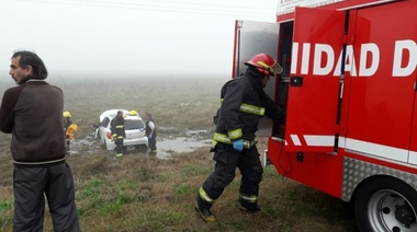 Diputada provincial y precandidato sufrieron un accidente en la ruta