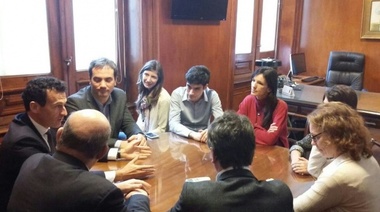 Chaves y Martelli visitaron la Universidad Nacional de La Plata