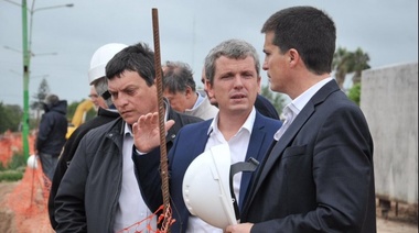 El senador Monzó recorrió obras en Punta Indio que fueron financiadas por el Fondo de Infraestructura Municipal