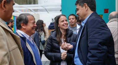 Jorge Macri y Toty Flores presentaron la puesta en valor del Jardín de Infantes San Pablo de la Cruz