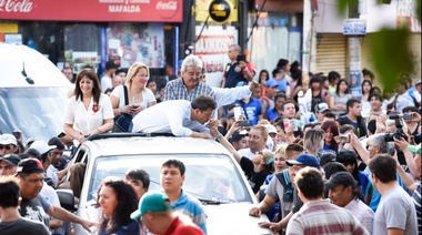 Massa en La Matanza: "Entre la corrupción y el ajuste, hay un camino de esperanza"