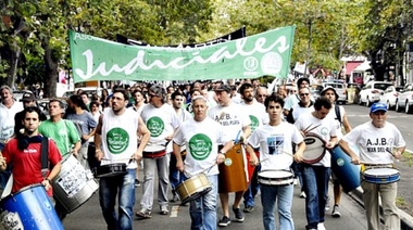 Judiciales bonaerenses realizan un paro en contra de la posible eliminación de la feria