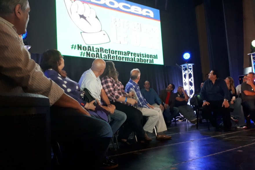 Presentaron el Frente Gremial Regional La Plata, Berisso y Ensenada