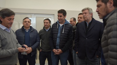 Este viernes, Manuel Mosca recorrió Tandil, Rauch, Ayacucho y General Belgrano
