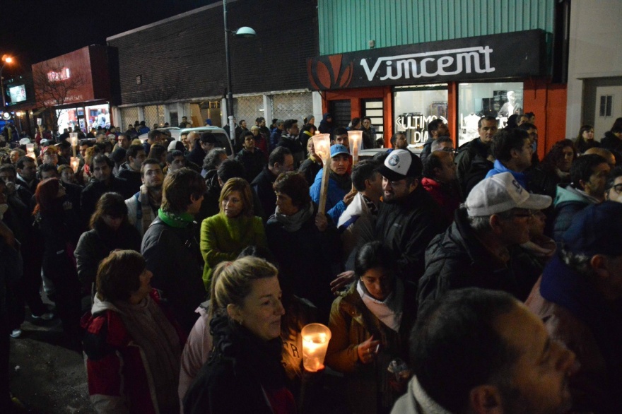 Saintout acompañó el reclamo de los trabajadores del Astillero Río Santiago