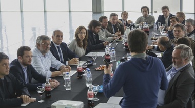 Vidal encabezó una reunión de gabinete en Vicente López