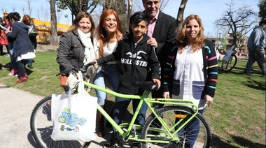 Avellaneda: El programa municipal Tu Primera Bici llega también a las escuelas especiales