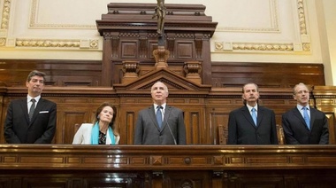 Corte Suprema: renunció Lorenzetti y asume la presidencia Carlos Rosenkrantz