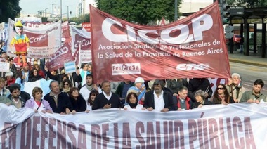 Comenzó el paro de 48 horas de los médicos bonaerenes