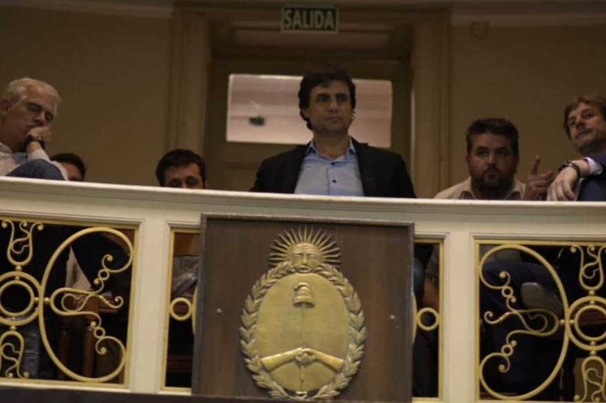 Lacunza se mostró satisfecho con la aprobación del Presupuesto