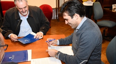 Necochea: López firmó un convenio con la UNMDP