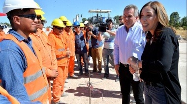 Vidal remarcó que lleva 42 por ciento más obras en rutas que la gestión de Scioli