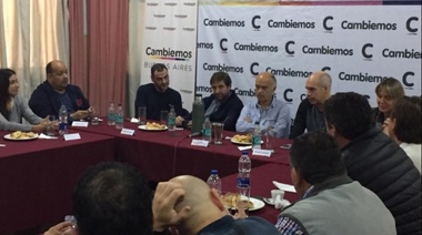 Larreta estuvo en Lanús con legisladores de Cambiemos para apuntalar campañas locales