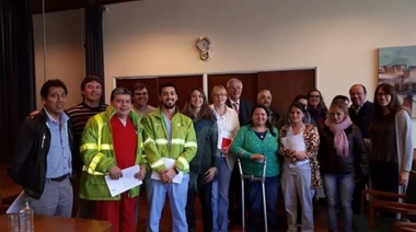 Senadora se reunión con el Colectivo Enfermero en busca de mejoras laborales