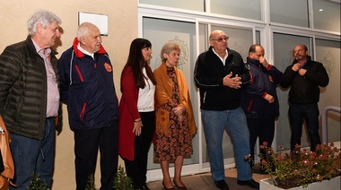Andreotti inauguró el nuevo SUM de los bomberos Voluntarios y entregó un nuevo apoyo económico