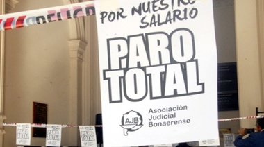 Paro de judiciales bonaerenses para este miércoles