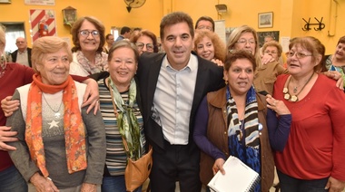 Ritondo participó de un taller de prevención de delitos para adultos mayores en La Matanza