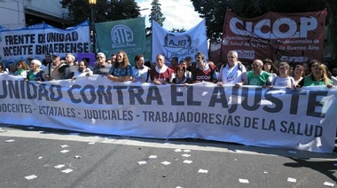 Estatales de ATE, médicos y judiciales paran con movilización