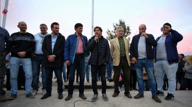 Kicillof visitó Roque Pérez junto a Ralinqueo