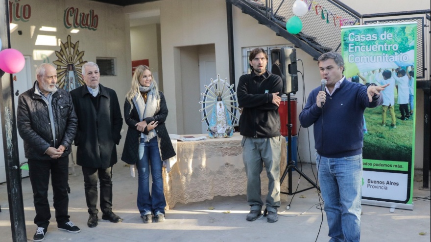 Inauguraron una nueva “Casa de Encuentro” en La Matanza