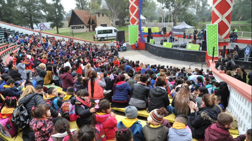 Festejaron el Día de los Jardines de Infantes en la República de los Niños