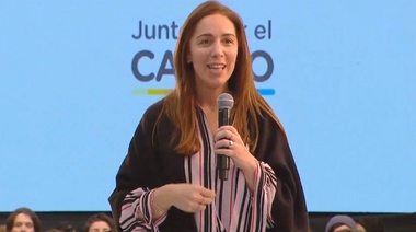 María Eugenia Vidal: “Lo importante es sentir que esta será la última crisis”