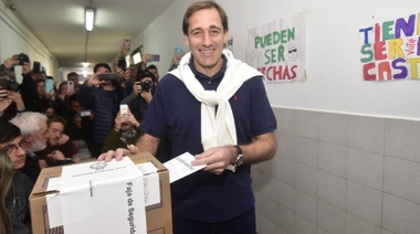 Julio Garro votó en La Plata y aseguró que “hoy es un día importantísimo”