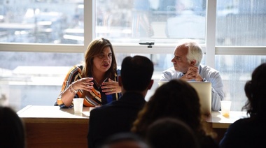 Sandra Paris participó de una charla sobre la reforma judicial que lleva adelante Vidal