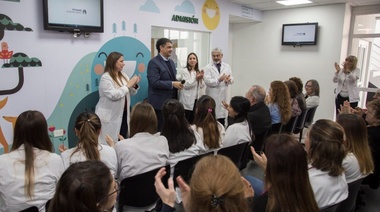 Jorge Macri inauguró la guardia pediátrica del Hospital Houssay