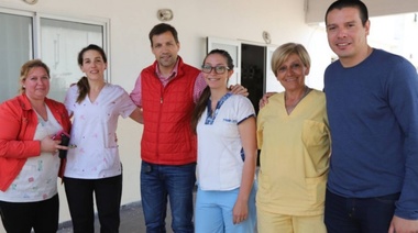 De Jesús y Cardozo visitaron la Unidad Sanitaria de Las Toninas