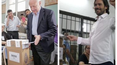 Así votaron los candidatos de Consenso Federal y el Frente de Izquierda
