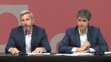 Rogelio Frigerio y Adrián Pérez brindaron una conferencia de prensa sobre el escrutinio definitivo