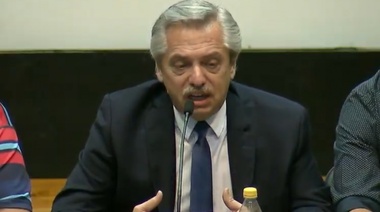 Alberto Fernández: "El camino es éste, ponerse de acuerdo entre los que producen, invierten y trabajan"
