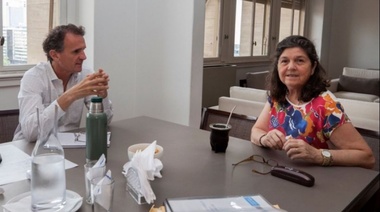 María Celia Gianini se reunió con Gabriel Katopodis