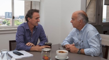 Néstor Grindetti encabezó una reunión de trabajo con Gabriel Katopodis