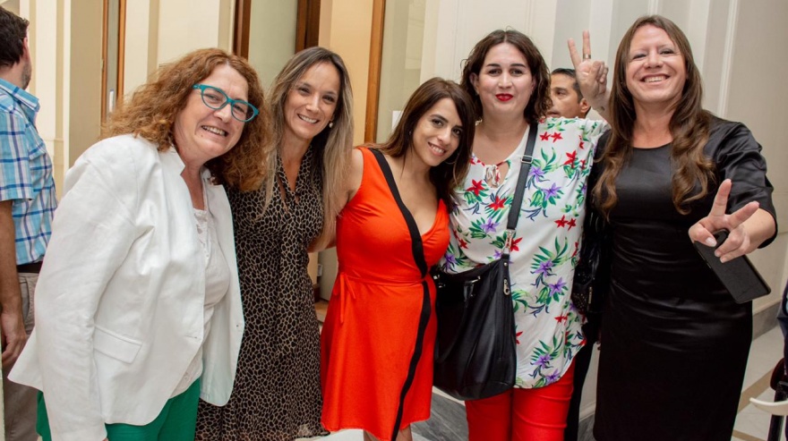 Malena Galmarini participó de la entrega del DNI 9 mil por la Ley de Identidad de Género