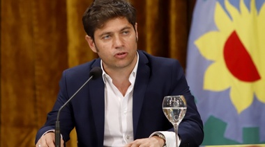 Axel Kicillof presenta un informe sobre el aumento en el Sistema Alimentario Escolar