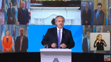 Fernández: “Vine acá para terminar con los odiadores seriales y abrir los brazos para que nos unamos"