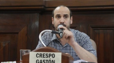 Gastón Crespo: “Estamos pidiendo que en el municipio se declare la emergencia en seguridad”