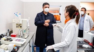 En Vicente López inauguraron un nuevo laboratorio en la Maternidad Santa Rosa
