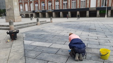 Removieron el dibujo de Néstor Kirchner y “empeoró la situación”