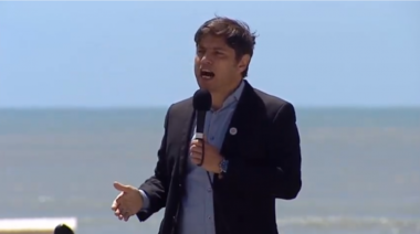 Axel Kicillof inauguró el Operativo Sol en la costa bonaerense