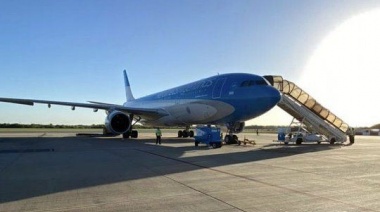 Ya salió el vuelo de Aerolíneas Argentinas que va a buscar vacunas a China